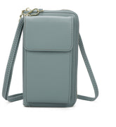 Crossbody Bag/Phone Case  - Light Blue - Majestico Gifts